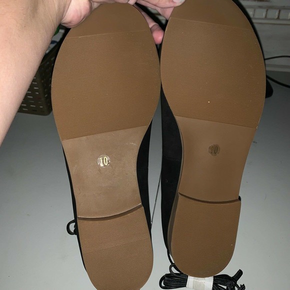 J.jill Sandal Black Ballet Style Lace Up Suede - Picture 9 of 9